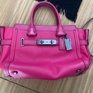 Pink Coach Purse